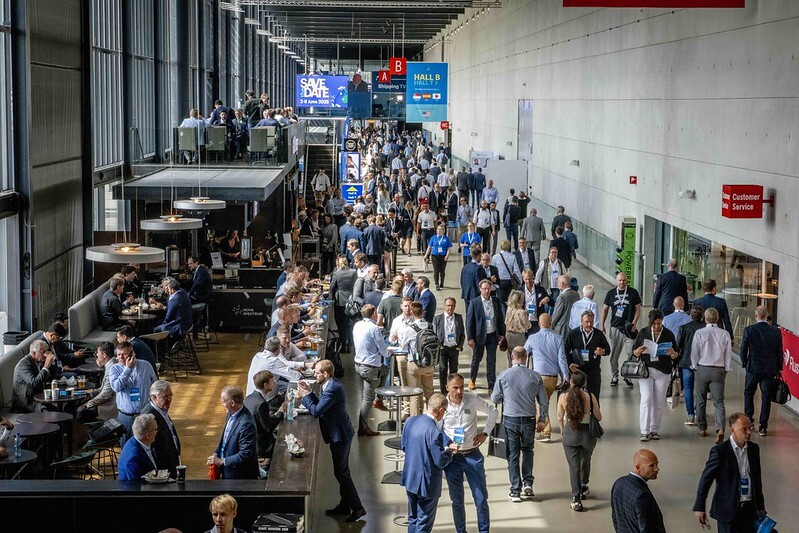 utstillingsområde på Nor-Shipping-konferansen utstillingsområde på Nor-Shipping-konferansen