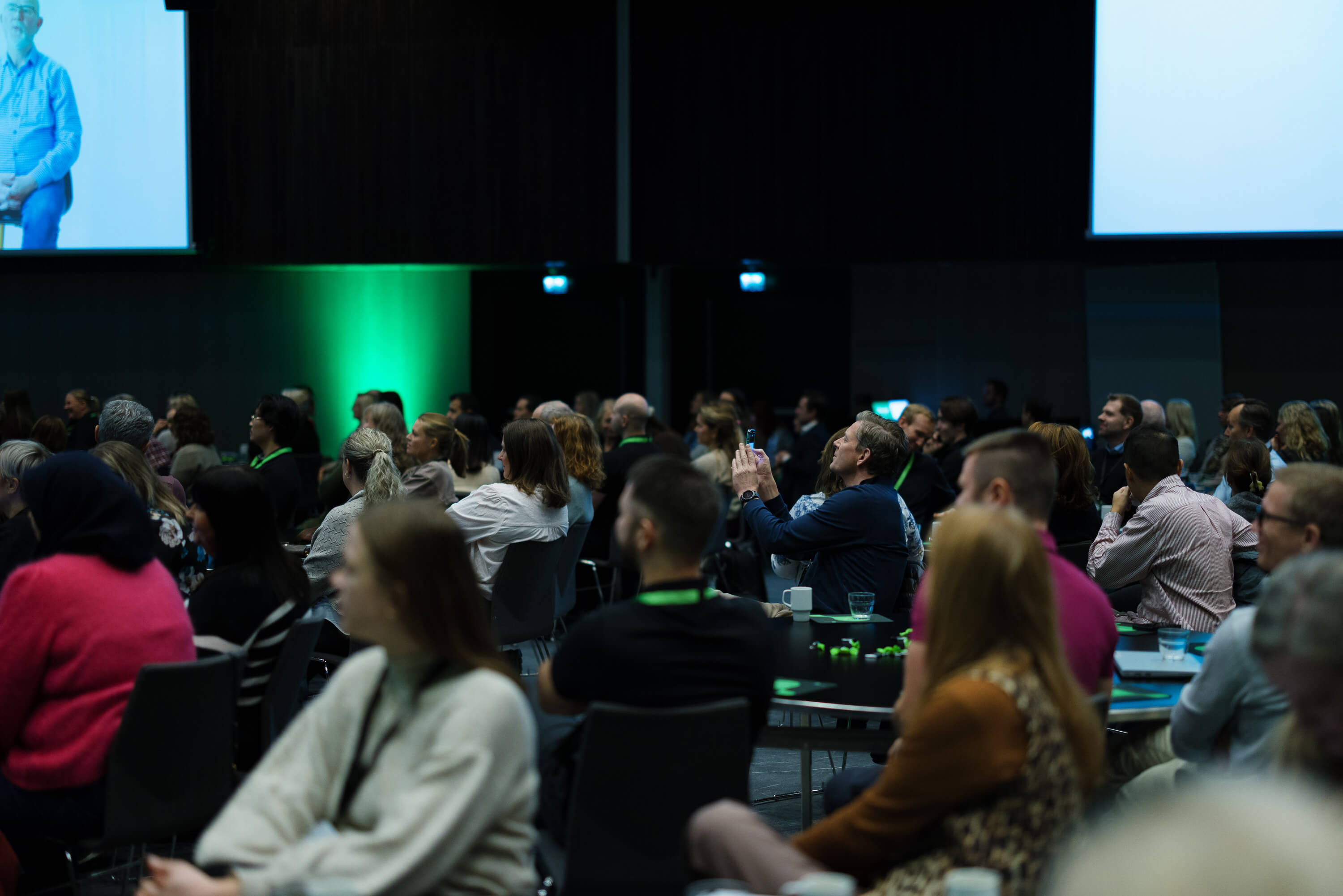 Audience at eye-share User Conference Norway