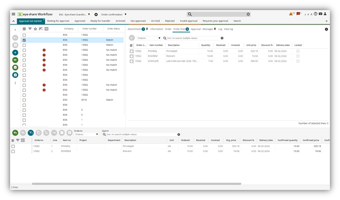 Upgrader order module