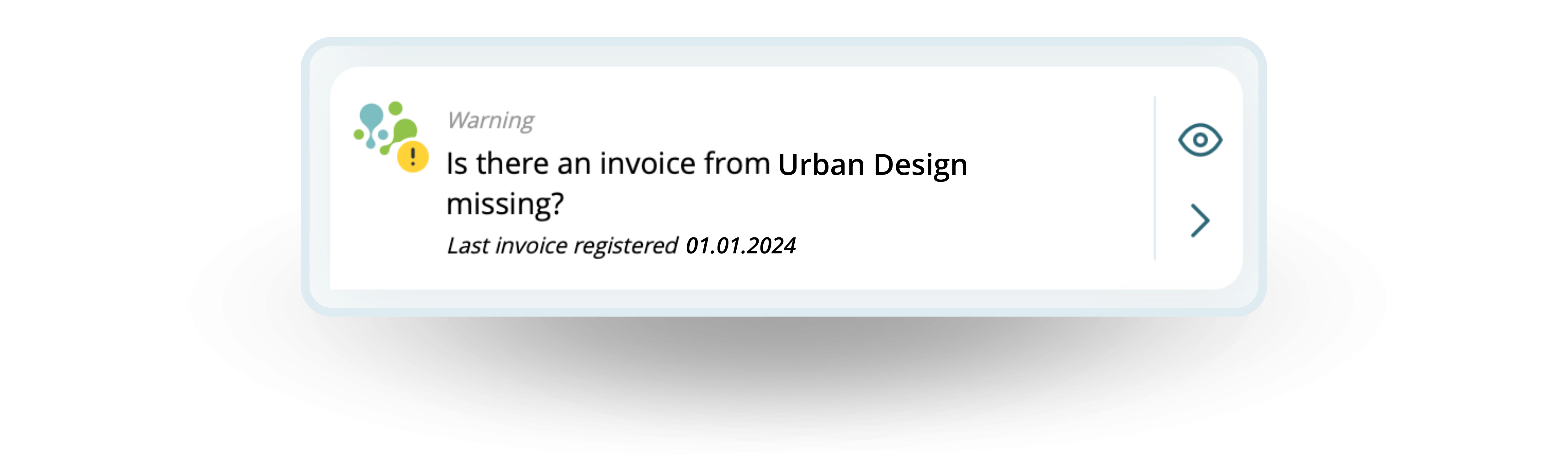 Stay on top of recurring invoices. eye-share Workflow v14.3